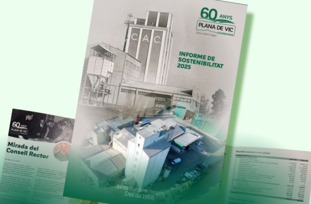 La Cooperativa Plana de Vic presenta su Informe de Sostenibilidad 2025